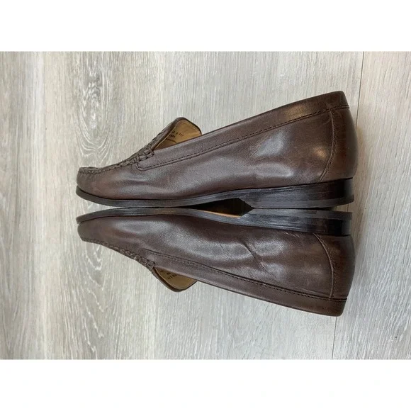 Cole Haan Women's Pinch Grand Penny Loafers 6.5 Brown Leather Casual Shoes - Picture 5 of 11